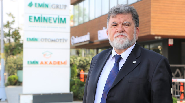 İş insanı A. Emin Üstün.