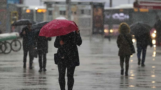 Meteoroloji 30 Mart hava durumu raporunda yağış uyarısında bulundu.