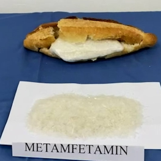 Kırıkkalede ekmeğin arasından uyuşturucu çıktı
