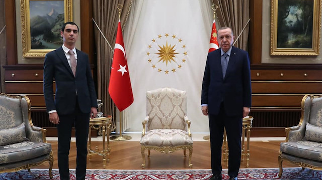 Cumhurbaşkanı Recep Tayyip Erdoğan, Furkan Yazıcıoğlu'nu kabul etmişti.
