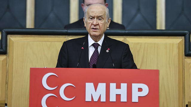 MHP Genel Başkanı Bahçeli açıklama yaptı.