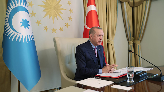 Cumhurbaşkanı Recep Tayyip Erdoğan.