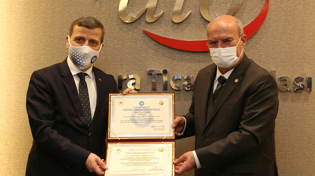 Törende imzalar, Rektör Prof. Dr. Musa Yıldız ile ATO Yönetim Kurulu Başkanı Gürsel Baran tarafından atıldı.