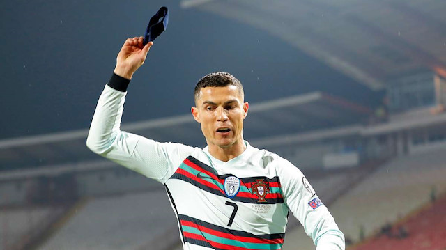 Ronaldo'nun hakem kararına tepkisi sosyal medyada gündem olmuştu.