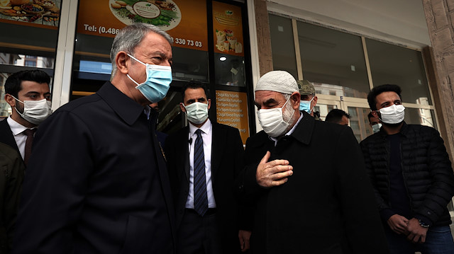 Bakan Akar ve TSK komuta kademesine Şırnak’ta yoğun ilgi