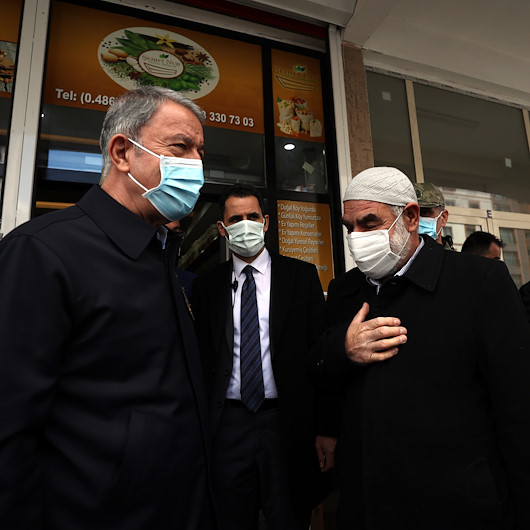 Bakan Akar ve TSK komuta kademesine Şırnak’ta yoğun ilgi