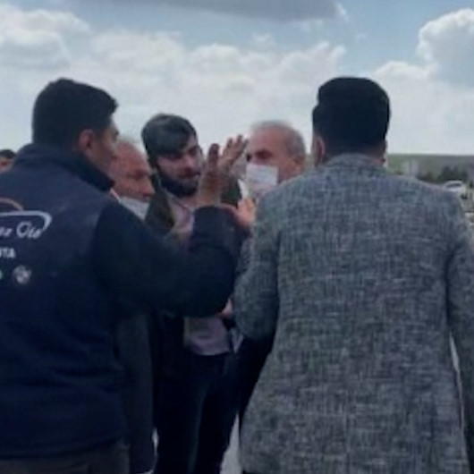 Şanlıurfada düğün konvoyunda yaşanan kaza sonrası kavga çıktı
