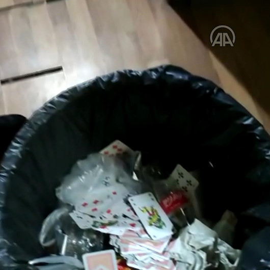 Gelecek Partisinin eski il başkanının da aralarında olduğu 12 kişi kumar oynarken yakalandı