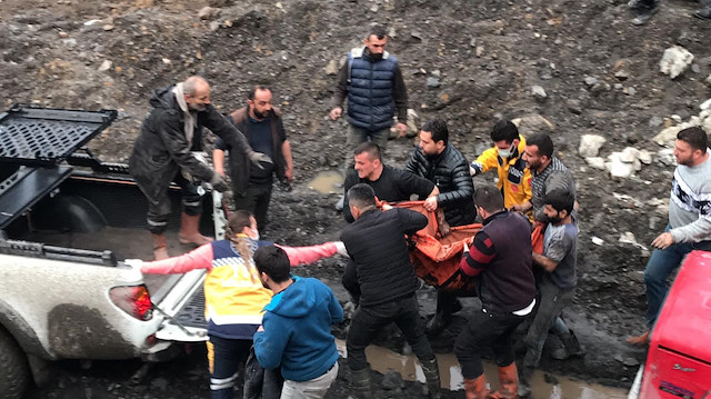 Kaçak maden ocağında mahsur kalan işçi çıkarıldı