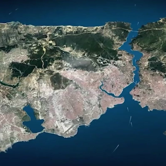 Cumhurbaşkanı Erdoğan Kanal İstanbul projesinin videosunu izletti