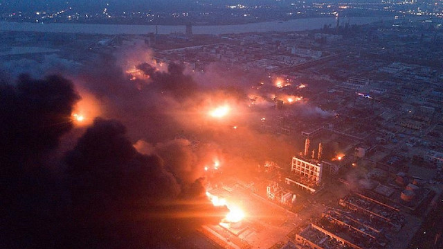 مصرع 6 أشخاص في انفجار بمصنع شرقي الصين