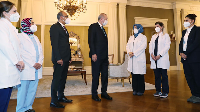 Cumhurbaşkanı Erdoğan sağlık çalışanlarının Dünya Sağlık Günü'nü kutladı