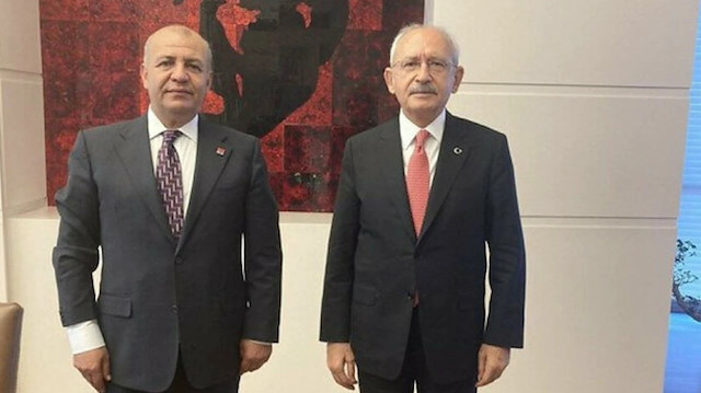 CHP Bitlis İl Başkanı Veysi Uyanık ve CHP Genel Başkanı Kemal Kılıçdaroğlu