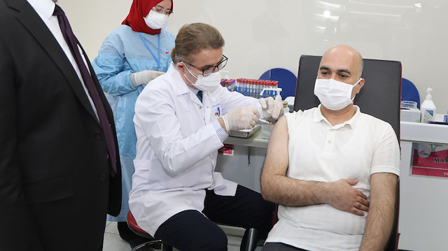 Erciyes Üniversitesi'nde Faz-2 aşamasında 250 gönüllüye ikinci doz uygulaması, bugün tamamlanacak.