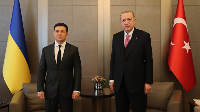 الرئيس أردوغان يلتقي نظيره الأوكراني في إسطنبول