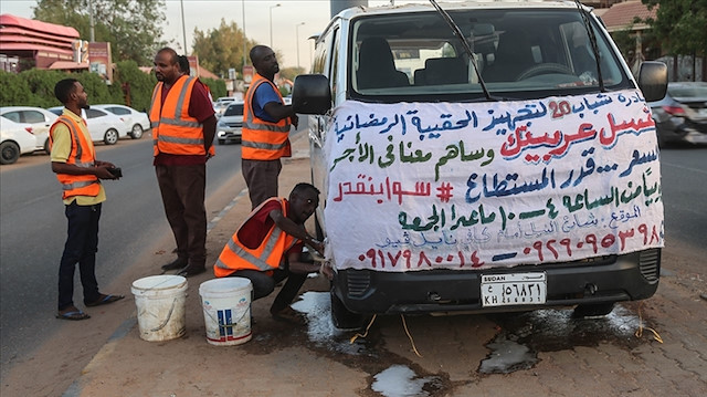 "غسل عربيتك وساهم معنا بالأجر".. حملة إغاثية سودانية في رمضان 