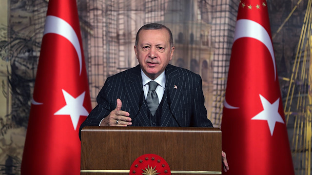 Türkiye Cumhurbaşkanı Recep Tayyip Erdoğan açıklama yaptı.

