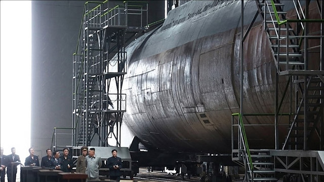Güney Kore istihbaratından füze iddiası: Kuzey Kore 3 bin tonluk balistik füze denizaltısının montajını tamamladı