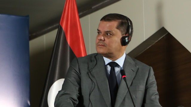  Libya's interim Prime Minister Abdul Hamid Dbeibeh
