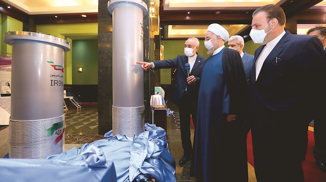 Cumartesi günü tesiste Cumhurbaşkanı Hasan Ruhani’nin talimatıyla 10 kat daha fazla uranyum üretecek, 146 adet IR6 santrifüjleri ile uranyum zenginleştirmesine başlanmıştı.