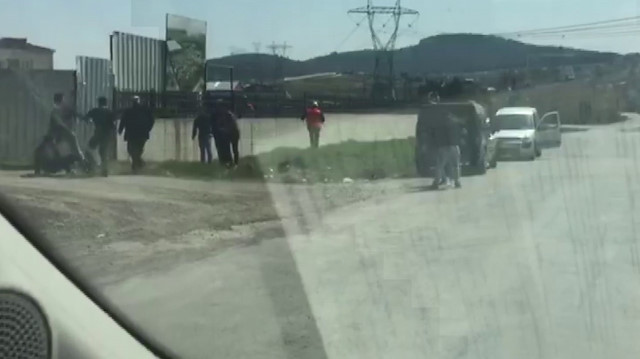 Sultanbeyli’de şantiyede sopalı yumruklu kavga