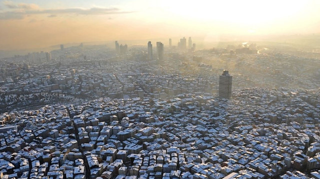 Hava kirliliği İstanbul'da tek ilçede arttı