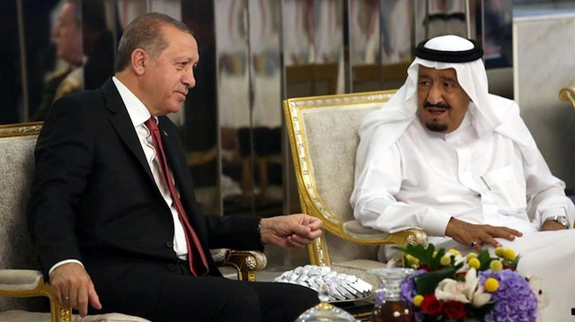 Cumhurbaşkanı Erdoğan ve Kral  Selman