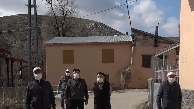 Sivas'ta hiç Koronavirüs vakası görülmeyen köyde aşılama tamamlandı