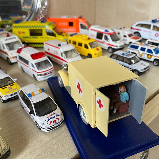 Salgın hastalıklara karşı ambulans koleksiyonu: Dünyanın her yerinde topladı