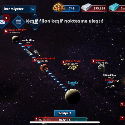 Türkiye’nin ilk uzay oyunu Kara Gezegenler hem Google Play hem de App Store'da yayında