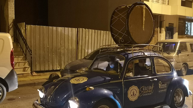 Esenler'de vatandaşı davul yerine vosvoslarla sahura kaldırdılar