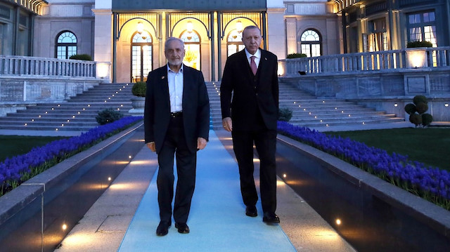 Cumhurbaşkanı Erdoğan ve Oğuzhan Asiltürk.