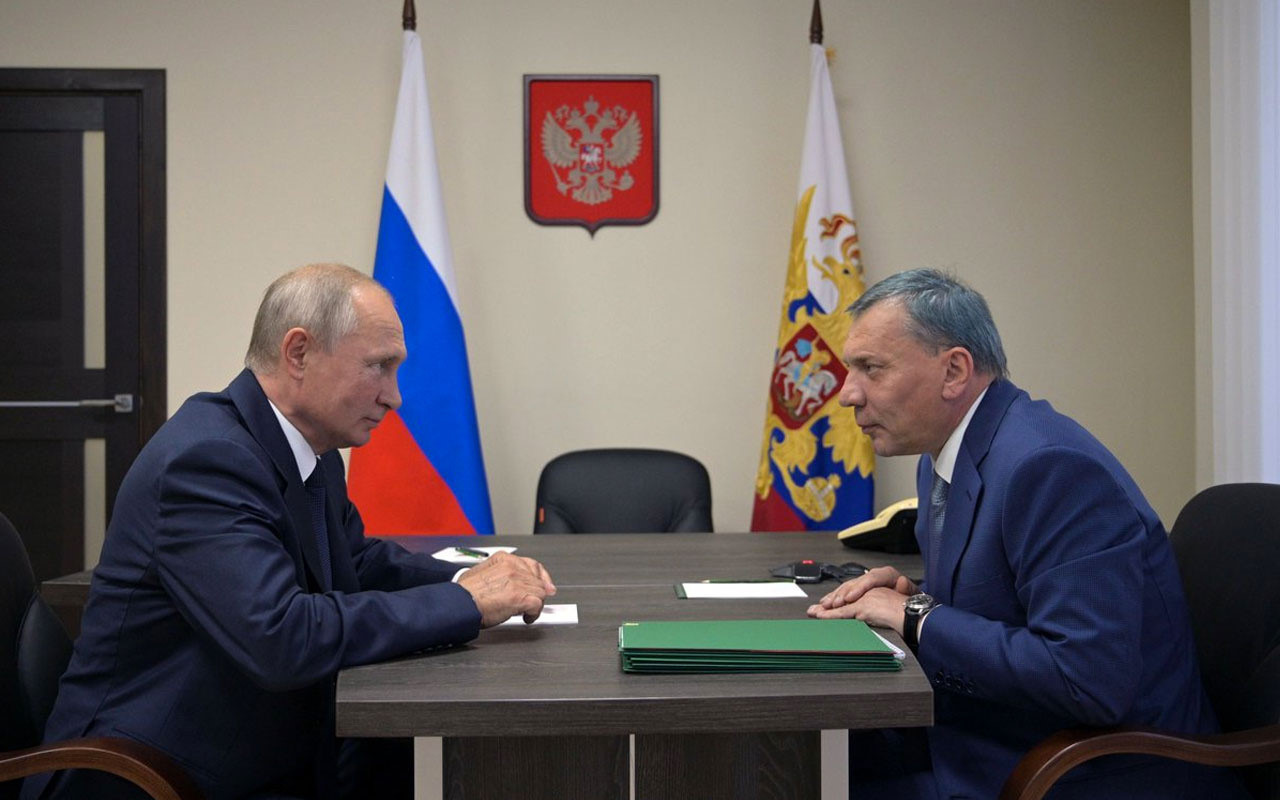 Rusya Devlet Başkanı Vladimir Putin - Rusya Başbakan Yardımcısı Yuri Borisov