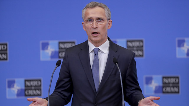 NATO Genel Sekreteri Stoltenberg açıklama yaptı.