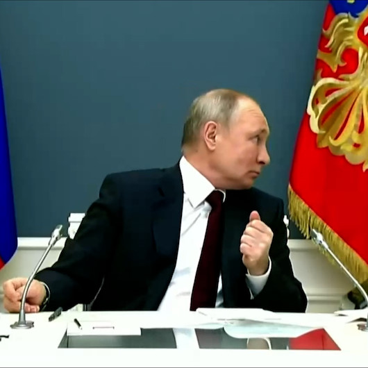 İklim Zirvesinde ilginç anlar: Putin dakikalarca konuşmadı