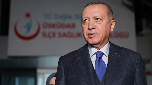 Cumhurbaşkanı Erdoğan: İnanıyorum ki salgında hayatını kaybeden sağlık çalışanları Peygamberimize komşu olacaktır