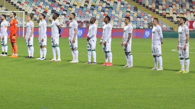 GZT Giresunspor'un Altınordu maçındaki 11'i