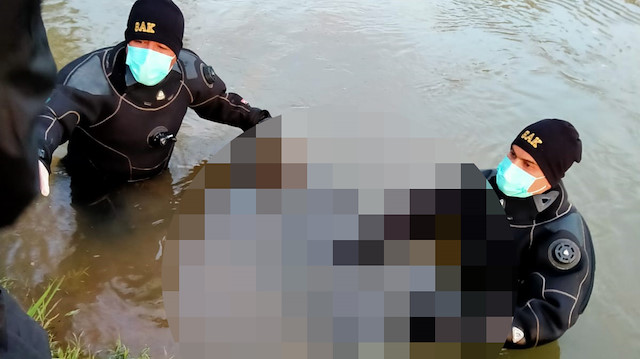 Yaşlı adamın cansız bedeni Tunca Nehri'nden çıkarıldı