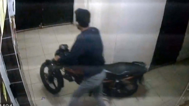 Osmaniye’de motosiklet hırsızlıkları kamerada