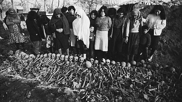 Halaçoğlu, ülke genelinde 23 ayaklanma başlatan Ermenilerin 518 bin kişiyi öldürdüğünü söyledi.
