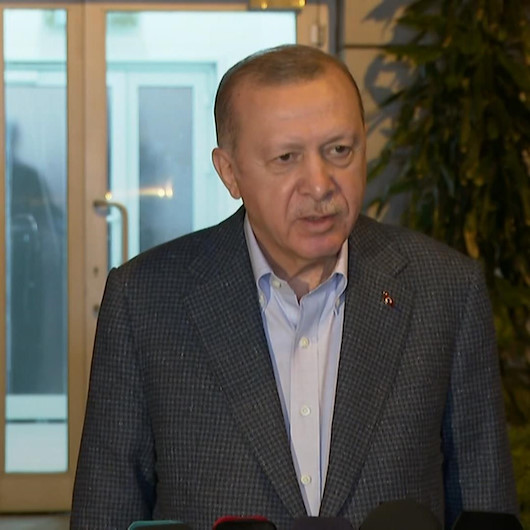 1 Mayıs Emek ve Dayanışma Gününde işçilerle iftarda buluşan Cumhurbaşkanı Erdoğan, iftar sonrası açıklamalarda bulundu