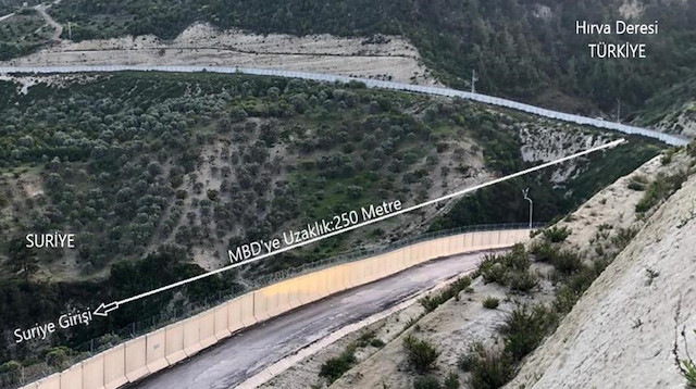Suriye sınırında tünel tespit edildi.