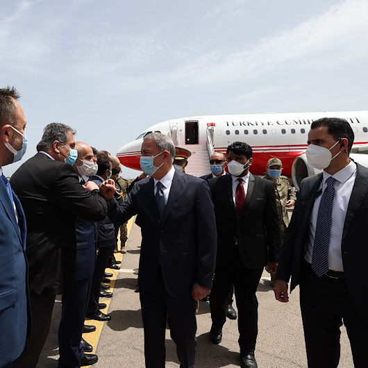 Milli Savunma Bakanı Hulusi Akar Libyada