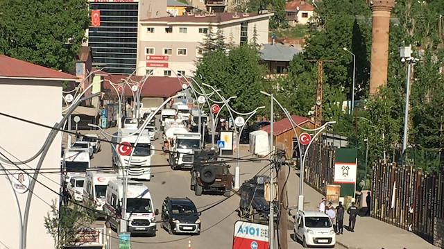 PKK'dan Hakkari'ye havanlı saldırı