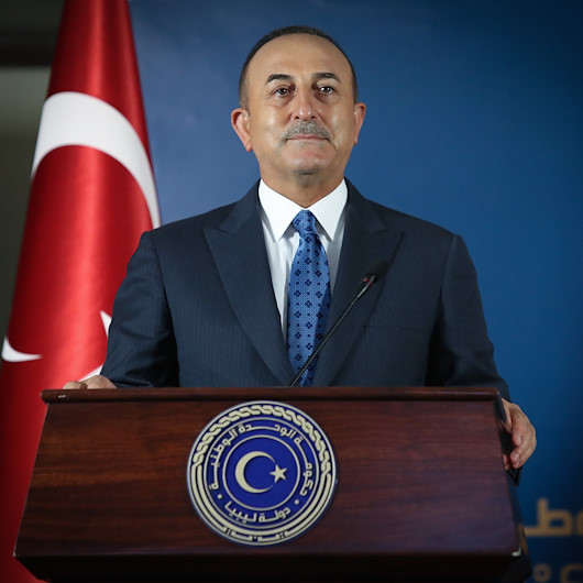 Dışişleri Bakanı Çavuşoğlu Libyada konuştu: Desteğimizi göstermek için buradayız
