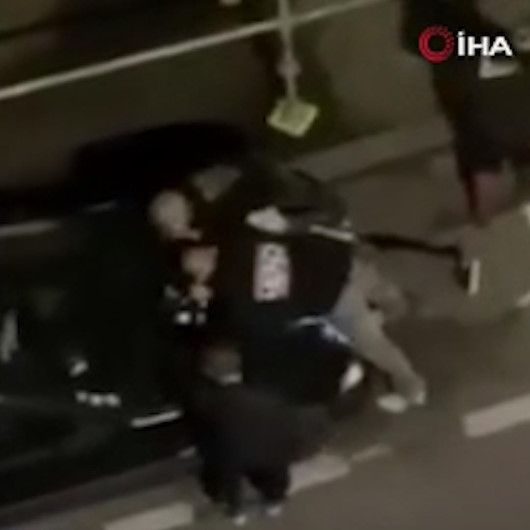 Fransada koronavirüs tedbirlerine uymayıp partiye katılan 2 genç, polis şiddetine uğradı