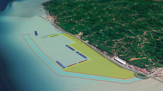 Rize İyidere Lojistik Limanı projesi