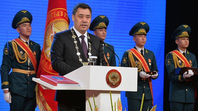 Kırgızistan Cumhurbaşkanı Sadır Caparov