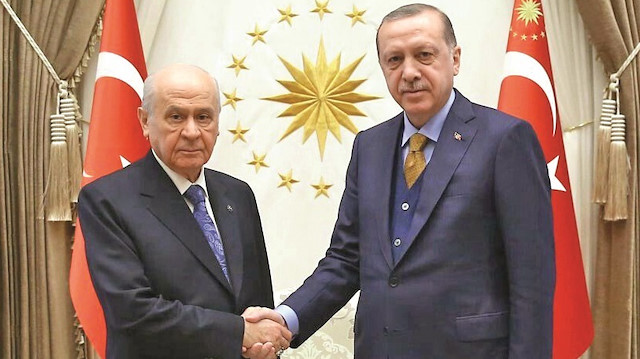 Devlet Bahçeli - Cumhurbaşkanı Erdoğan