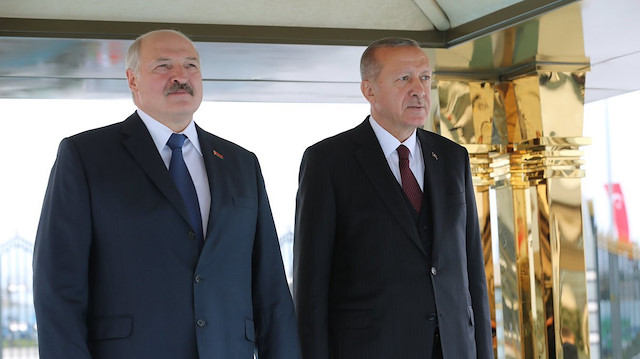 Cumhurbaşkanı Recep Tayyip Erdoğan ve Belarus Cumhurbaşkanı Aleksandr Lukaşenko (arşiv)